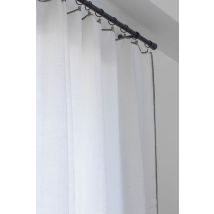 Rideau en lin lavé Luri - 5 couleurs - Haomy - Harmony Textile, 160*300 cm / Blanc