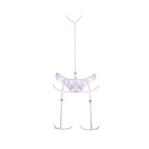 Bluebella Colette Suspender Thigh Harness Purple Rose - 20