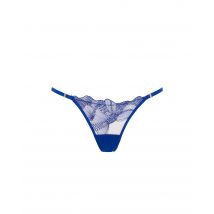 Bluebella Adeline Brief Sheer/Surf the Web Blue