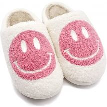 Smiley Face Slippers as seen on Victoria Beckham Pink S/M