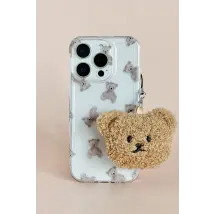 Coconut Lane Teddy Bear Phone Charm