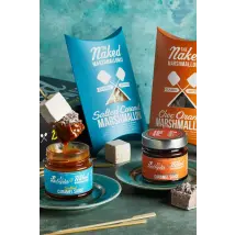 Marshmallow Dipping Gift Set Flavour 1: Candy Floss Flavour 2: Peaches & Cream