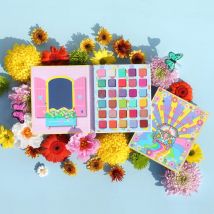 Rude Cosmetics Flower Child 30 Pressed Pigment and Shadows Palette Colour: Multi