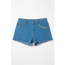 Care Bears x Unique Vintage Funshine Denim Shorts Size: M Color: Blue