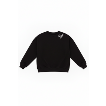 Beach Riot Devyn Boo Black Sweatshirt Size: S Color: Black