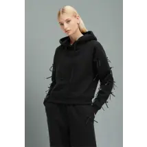 CHRLDR Molly Bows Hoodie Colour: Black Size: XL