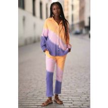 Electric and Rose Boyfriend Thermal Shirt Size: M Colour: Orange