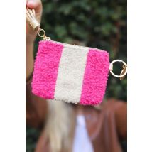 Packed Party Extra Cozy Mini Keychain Wallet Colour: Cream
