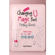 Tony Moly Changing U Magic Heel Peeling Shoes Colour: White