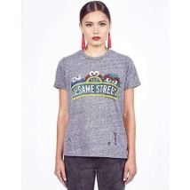 Lauren Moshi Capri Sesame Street T-Shirt Size: XS Colour: Grey