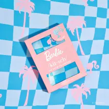 Barbie x Kitsch Satin Malibu Barbie Pillowcase Colour: Blue