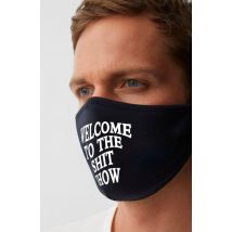 LA Trading Company Welcome to The Sh*t Show Reusable Face Mask Colour: Black