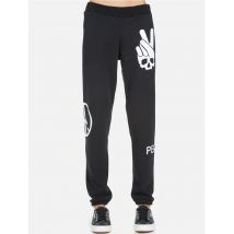 Lauren Moshi Gia Skull Peace Hand Jogger Pants Size: S Colour: Black