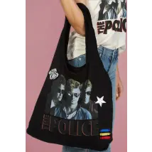 Lauren Moshi Taylor The Police Band Tote Bag