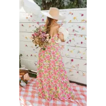 Show Me Your Mumu Cathy Floral Maxi Dress as seen on Catherine Tydesley S Multi
