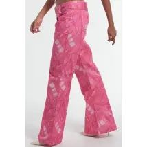 The Ragged Priest Molly Flared Trousers 10 Pink