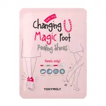 Tony Moly Changing U Magic Heel Peeling Shoes Colour: White