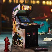 Teenage Mutant Ninja Turtles Quarter Size Arcade Cabinet + Free Stool