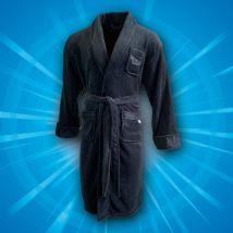 Official Sonic the Hedgehog Black Silhouette Adult Bath Robe / Dressing Gown