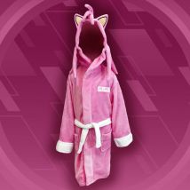 Sonic the Hedgehog Amy Rose Cosplay Hooded Children's Bathrobe / Dressing Gown