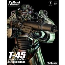 Fallout FigZero Action Figure 1/6 T-45 Hot Rod Shark Power Armor 37 cm