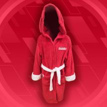 Sonic the Hedgehog Knuckles Cosplay Hooded Children's Bathrobe / Dressing Gown