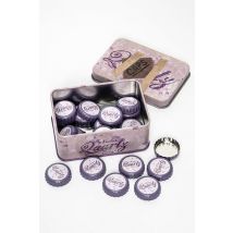 Fallout Bottle Caps Series Collectible Tin Nuka Quartz 10 cm