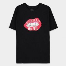 Official Disney Cruella Lips Women's  T-Shirts