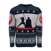 Star Wars Luke Vs Darth Christmas Jumper / Ugly Sweater