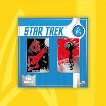 Pin Kings Star Trek Enamel Pin Badge Set 1.2 – The Devil in the Dark & Space Seed