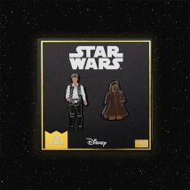 Pin Kings Star Wars Enamel Pin Badge Set 1.5 - Han Solo and Jawa
