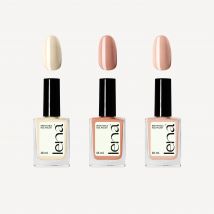 LENA Breathable & Water-Permeable Halal Nail Polish Bundle - Crescent Chic