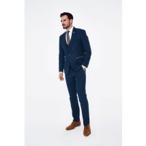 Marc Darcy Dion Blue Tweed Blazer