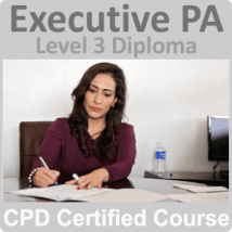 Executive PA Diploma (level 3) Online Training Course