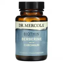 Dr Mercola BIOTHIN Berberine with Chromium | 30 Capsules