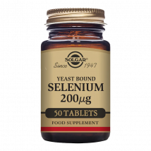 Solgar Yeast Bound Selenium 200 mcg Tablets - Pack of 50