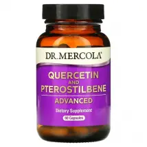 Dr Mercola Quercetin and Pterostilbene Advanced  | 180 Capsules