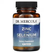 Dr Mercola Zinc plus Selenium  | 30 Capsules