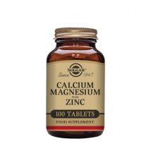 Solgar Calcium Magnesium plus Zinc | 100 Tablets