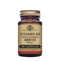 Solgar Vitamin D3 4000 IU (100 µg) | 60 Capsules