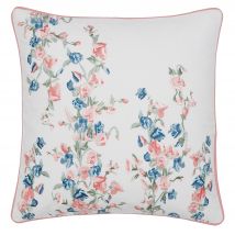 Laura Ashley Charlotte 45cm x 45cm Feather Filled Cushion Coral Pink