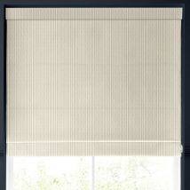 Emily Bond Oscar Stripe Made to Measure Roman Blind Linen