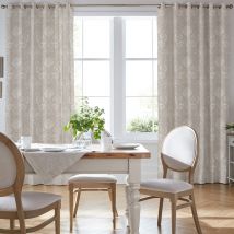 Laura Ashley Josette Made To Measure Curtains Dove Grey