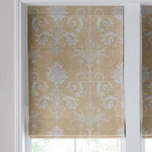 Laura Ashley Josette Woven Made to Measure Roman Blind Gold