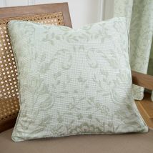 Curtina Marple Filled Cushion 43cm x 43cm Sage Green