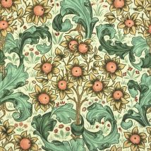 William Morris Orchid Outdoor Fabric Buttercup
