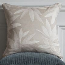 Voyage Maison Silverwood Digitally Printed Feather Filled Cushion 50cm x 50cm Snow