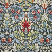 William Morris Snakeshead Tapestry Fabric Grey
