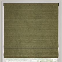William Morris Lodden Embroidery Made to Measure Roman Blind Sage