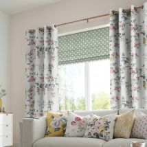 Cath Kidston Birds And Roses Made to Measure Curtain Multi